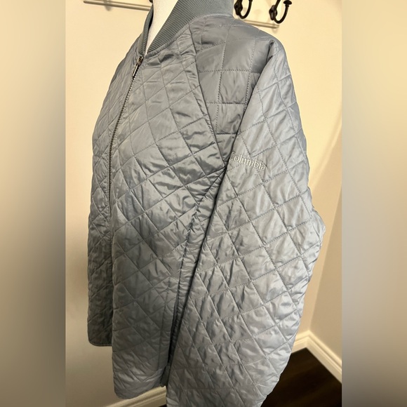Columbia, women’s size L quilted jacket, gray colour. - Picture 3 of 10